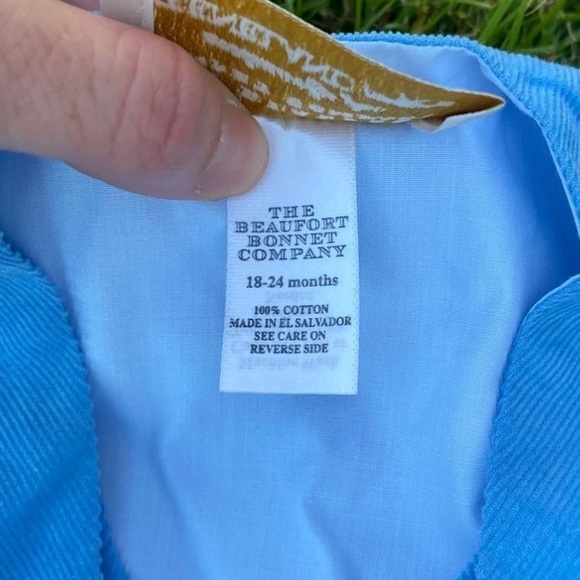 Beaufort Bonnet Jumper Dress Horse Embroidery 18-24 Months TBBC Girls Vintage - Picture 5 of 9